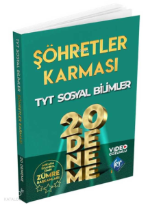 TYT Şöhretler Karması Sosyal Bilimler 20 Deneme