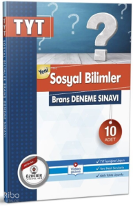 TYT Sosyal Bilimler 10 lu Branş Deneme Sınavı