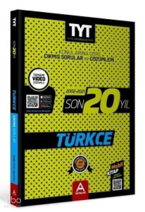 Tyt Türkçe Son 20 Yıl Soru Ve Çözümleri