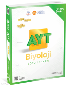 Üç Dört Beş Yayınları AYT Biyoloji Soru Bankası