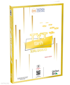 Üç Dört Beş Yayınları TYT Tarih Soru Bankası
