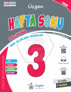 Üçgen Akademi 3. Sınıf Hafta Sonu - Ödev Ve Çalışma Yaprakları 36 Hafta