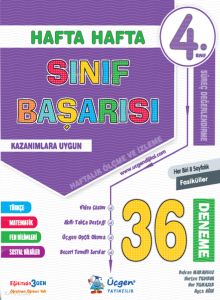 Üçgen Akademi 4. Sınıf Hafta Hafta Sınıf Başarısı 36 Fasikül