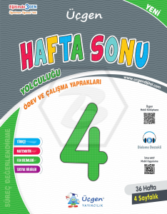 Üçgen Akademi 4. Sınıf Hafta Sonu - Ödev ve Çalışma Yaprakları 36 Hafta