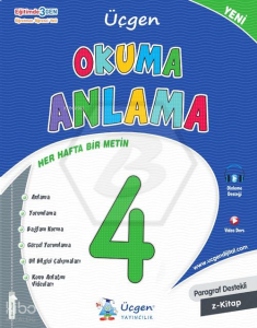 Üçgen Akademi 4. Sınıf Türkçe - Okuma Anlama - 36 Hafta
