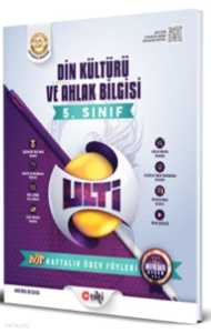 Ulti Yayınları 5. Sınıf Din Kültürü ve Ahlak Bilgisi Haftalık Ödev Föyleri