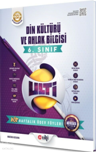 Ulti Yayınları 6. Sınıf Din Kültürü ve Ahlak Bilgisi Haftalık Ödev Föyleri