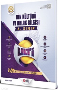 Ulti Yayınları 6. Sınıf Din Kültürü ve Ahlak Bilgisi Haftalık Ödev Föyleri