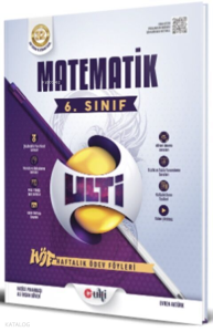 Ulti Yayınları 6. Sınıf Matematik Haftalık Ödev Föyleri