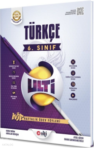 Ulti Yayınları 6. Sınıf Türkçe Haftalık Ödev Föyleri