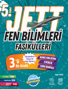 Ünlüler Karması 5. Sınıf Jett Fen Bilimleri Fasikülleri Soru Bankası