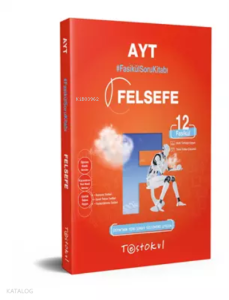 Ünv.Haz. Fasikül Soru Kitabı AYT Felsefe Grubu (Anlatımlı) (12 Fasikül)