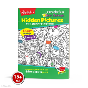 Uzmanlar için Hidden Pictures - Su Eğlencesi Puzzle (Tek Kitap)