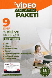 Vaf 09.Sınıf Aktivasyon Kartı Edebiyat - 2022