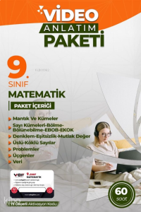 Vaf 09.Sınıf Aktivasyon Kartı Matematik - 2022