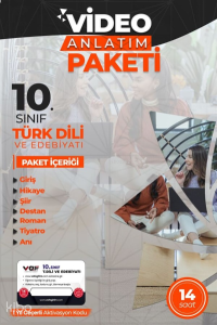 Vaf 10.Sınıf Aktivasyon Kartı Edebiyat - 2022