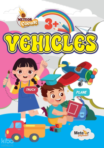 Vehicles (Araçlar) ;Türkçe – İngilizce Boyama Kitabı