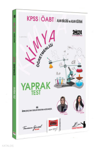 Yargı Yayınevi Kimya Yaprak Test