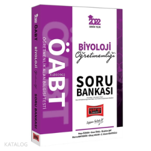Yargı Yayınları 2022 ÖABT Biyoloji Öğretmenliği Soru Bankası