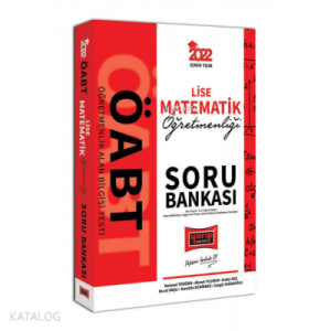 Yargı Yayınları 2022 ÖABT Lise Matematik Öğretmenliği Soru Bankası