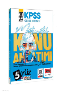 Yargı Yayınları 2024 KPSS Genel Yetenek 5Yüz Matematik Konu Anlatımı