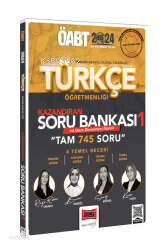 Yargı Yayınları 2024 ÖABT Türkçe Öğretmenliği Kazandıran Soru Bankası 1