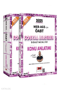 Yargı Yayınları 2025 MEB-AGS ÖABT Sosyal Bilgiler Öğretmenliği Konu Anlatımı
