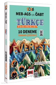 Yargı Yayınları 2026 MEB-AGS ÖABT Türkçe Öğretmenliği Tamamı Çözümlü 10 Deneme