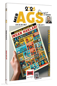 Yargı Yayınları 2026 MEB-AGS Öğretmen Adayları İçin İnsan Hakları Konu Anlatımlı Soru Bankası