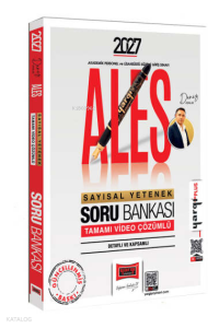 Yargı Yayınları 2027 ALES Sayısal Yetenek Tamamı Video Çözümlü Soru Bankası