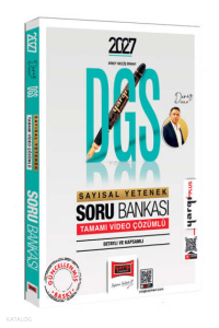 Yargı Yayınları 2027 DGS Sayısal Yetenek Tamamı Video Çözümlü Soru Bankası