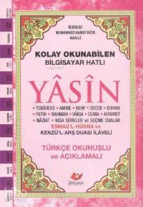 Yasin Kolay Okunabilen Bilgisayar Hatlı Rahle Boy