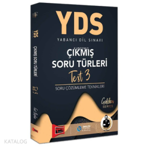YDS Çıkmış Soru Türleri Test 3 Soru Çözümleme Teknikleri Yargı Yayınları