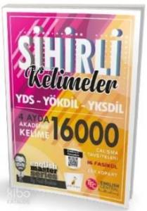 YDS YÖKDİL YKSDİL Sihirli Kelimeler 4 Ayda 16000; Akademik Kelime Çek Kopart 16 Fasikül