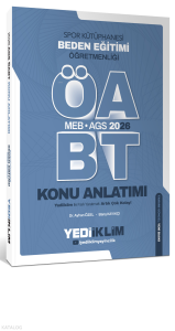 Yediiklim Yayınları 2026 MEB AGS ÖABT Beden Eğitimi Öğretmenliği Konu Anlatımı