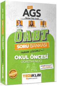 Yediiklim Yayınları 2026 MEB AGS ÖABT Okul Öncesi Öğretmenliği Tamamı Çözümlü Soru Bankası