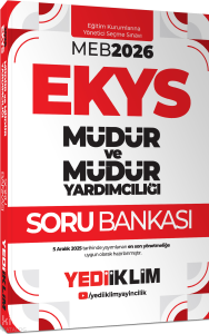 Yediiklim  Yayınları 2026 MEB EKYS Müdür ve Müdür Yardımcılığı Konu Anlatımı