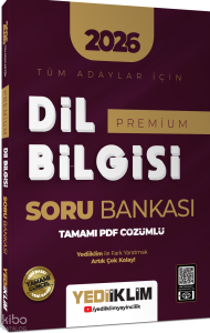 Yediiklim Yayınları 2026 Tüm Adaylar İçin Dil Bilgisi Premium Tamamı PDF Çözümlü