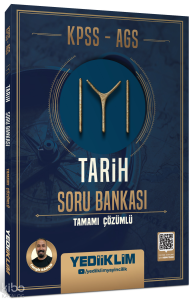 Yediiklim Yayınları KPSS AGS Tarih Tamamı Çözümlü Soru Bankası