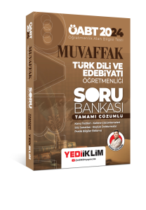Yediiklim Yayınları ÖABT Muvaffak Türk Dili Ve Edebiyatı Öğretmenliği Tamamı Çözümlü Soru Bankası
