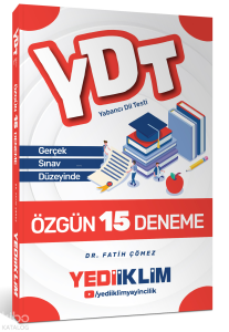 Yediiklim Yayınları YDT 15 Özgün Deneme