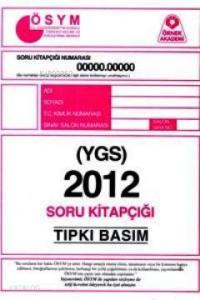 YGS 2012 Soru Kitapçığı