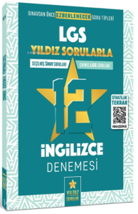 Yıldız Sorular 8. Sınıf LGS İngilizce 12 Deneme