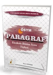 YKS Paragraf Eksiksiz Bütün Soru Tipleri
