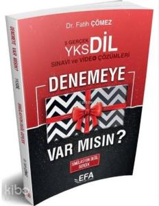 YKSDİL 5 Deneme Sınavı ve Video Çözümleri (EFA SERİSİ) Benim Hocam Yayınları
