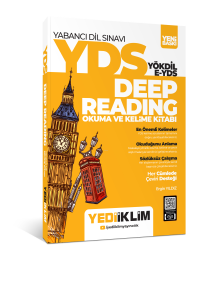 YÖKDİL Deep Reading Okuma ve Kelime Kitabı