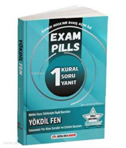 YÖKDİL Fen Exam Pills 1 Kural Soru Yanıt Dijital Hoca Akademi