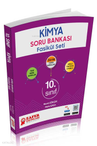 Zafer Yayınları 10. Sınıf Kimya Soru Bankası Fasikül Seti