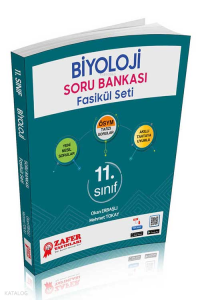 Zafer Yayınları 11. Sınıf Biyoloji Soru Bankası Fasikül Seti