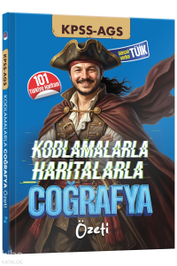 Zeduva Yayınları Coğrafyanın Kodları KPSS-AGS Kodlamalarla Haritalarla Coğrafya Özeti Cep Kitabı